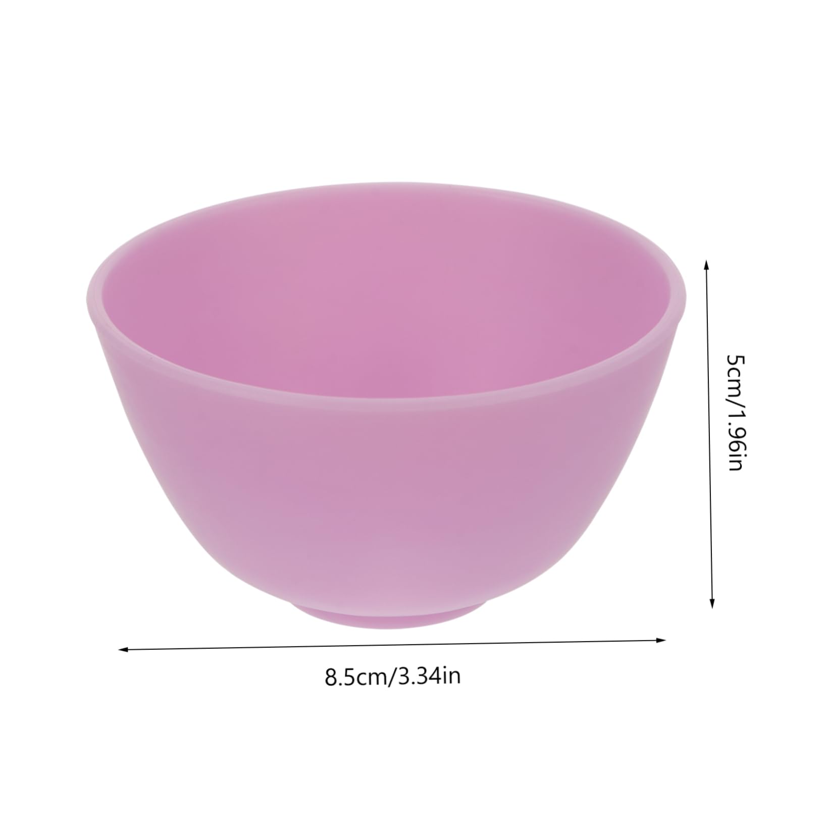 SOESFOUFU Silicone Mask Bowl Set 5pcs Mask Mixing Bowl 10pcs Stirring Rod for Diy Random Color