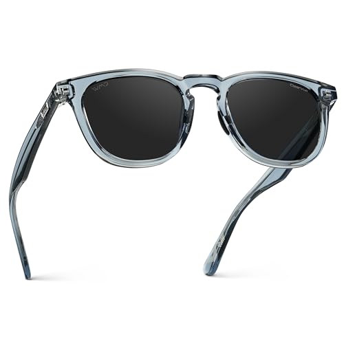 Image of WearMe Pro Wyndham Men's Polarized Sunglasses, Sports & Golf Design, UV400 | Shatter & Smudge-Resistant Lenses, Non-Slip Nose Pads, Head-Turning Style, Perfect for Sports, Includes Zipper Case & Pouch