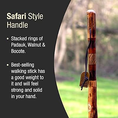 Brazos Rustic Wood Walking Stick