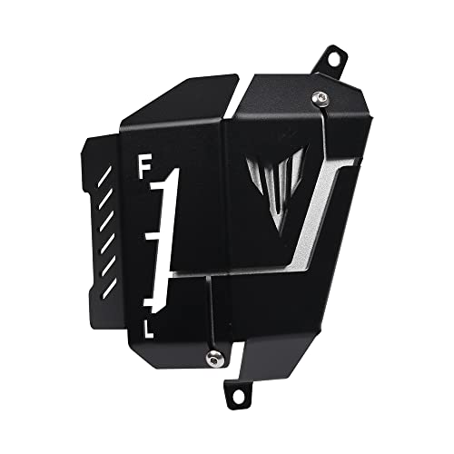 Kühlmittel Recovery Tank Abschirmung Abdeckung for Yamaha MT-07 FZ-07 2014-2021(Silver)