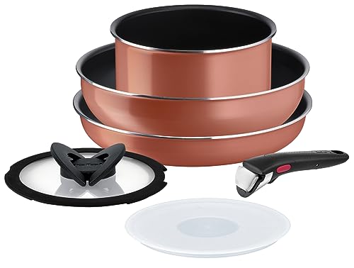 Ingenio XL Force Tefal - Batería de cocina de 6 piezas para todos los fuegos excepto inducción - L1679622