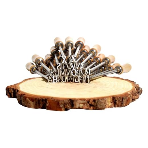 1/2" Alphabet Branding Iron Set