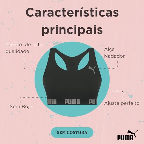 Kit 02 Top Nadador Elástico 40mm Sem Costura | KIT - E | GG