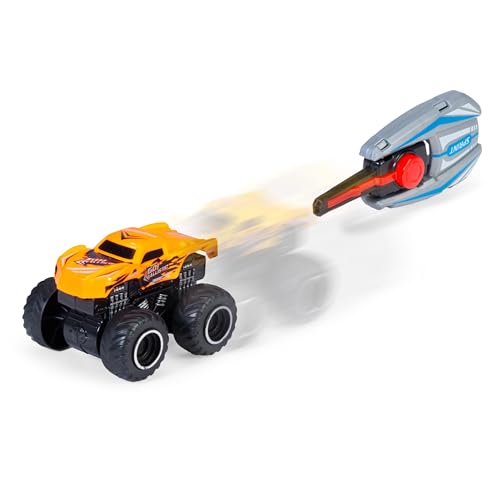 Dickie Toys - Coche Key Racer (1 Pieza) - Pequeño Coche de Juguete para niños a Partir de 3 años con Lanzador de Llaves y Cuerpo de Metal, selección aleatoria de 4 Colores, Cada uno de 6,5 cm