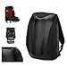 Price comparison product image JFG RACING Motorcycle Hardshell Backpack,Carbon Fiber Motorbike Rucksack Storage Bag Large Capacity,Waterproof Laptop Backpack Luggage Bag for Travelling Camping Cycling Storage