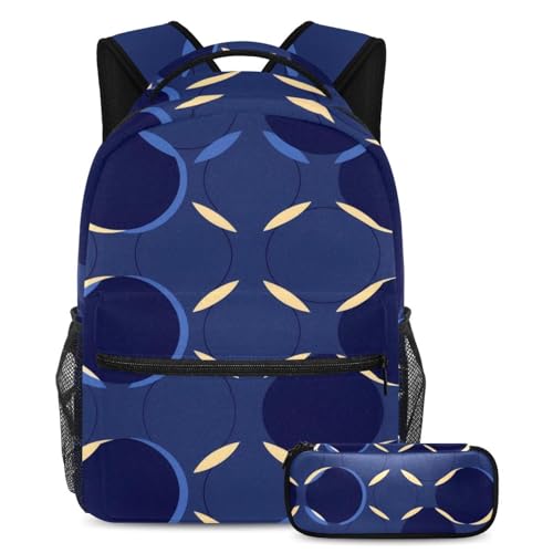 Sac à dos avec trousse à crayons ergonomique pour soulager le dos des ados
