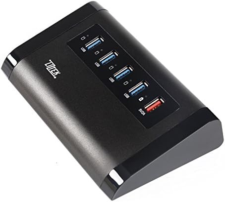 Liztek USB 3.0 4-Port Hub up to 5Gbps Transfer Rates