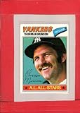 Baseball MLB 1977 Topps #170 Thurman Munson Yankees