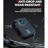 Honbobo Protective Case for DJI Osmo 360, Silicone Camera Case Sleeve Cover Protector Accessories for OSMO 360 (Black) - Image 5