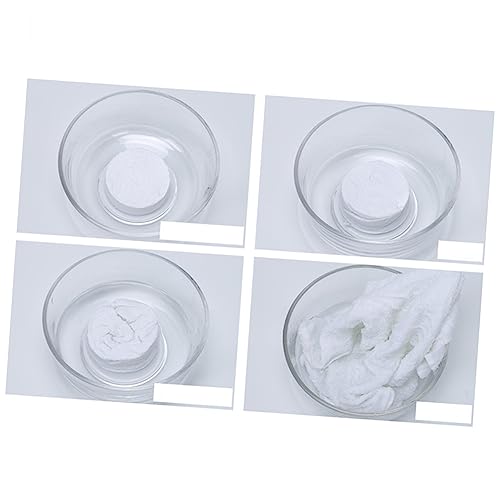 minkissy 10Pcs Toalha Comprimida Lenços Umedecidos Descartáveis ​​Para Viagem