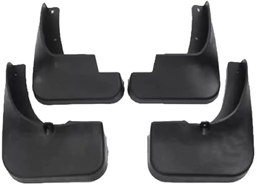 YNWON 4 unidades de aletas de barro para automóvil compatibles con Mitsubishi Outlander PHEV 2022 2023 2024 guardabarros delantero trasero protector