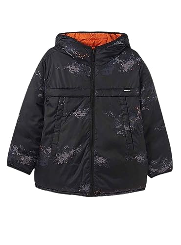 Mayoral Abrigo Niño – Anorak Niño – Chaquetón Niño Acolchado – Abrigo de Invierno Reversible – Ropa para niños de 10 años a 14 años (14 años, Rojo) (16 años, Yema)