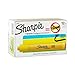 Sharpie Accent Tank Highlighters, Chisel Tip, Yellow, 12-Count