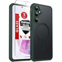 LeYi for Galaxy A35-5G Phone Case Tempered Glass Screen Protector