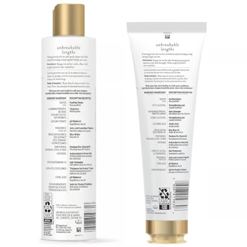 Pantene Nutrient Blends Unbreakable Lengths Shampoo and Conditioner Set image 4