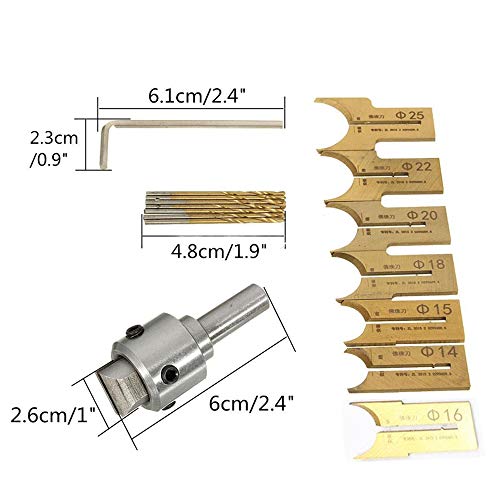Carbide Ball Blade Woodworking Milling Cutter Moulding Beads Router Bit Brocas Bit Set Fresa para ma