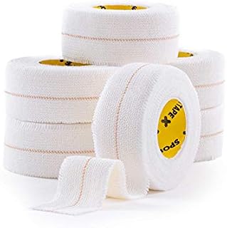 SPORTTAPE EAB Fabric Strapping Tape - 5cm x 4.5m | Elastic Adhesive Bandage, Rugby Strapping Adhesive Bandage Tape for Wrist, Ankle, Knee, Elbow | Extra Strong, Non-Tear Centreline - Single Roll