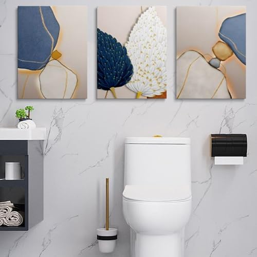 Peinture murale art moderne pour habiller un mur vide triptyque