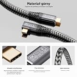 CAKOBLE Kabel USB typu C, 5 metrów, kabel USB C 3.2 2 generacji 20 Gb/s 100 W kabel typu C szybkie ładowanie, 5K przy 60 Hz, kabel USB C, wideo, kompatybilność iPhone 16, MacBook iPad Pro, Samsung