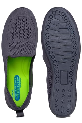 Image of ATHCO Womens Angel Walking Shoes for Women | Memory Foam Slip-On | Soft Sole Lightweight Casual Shoes