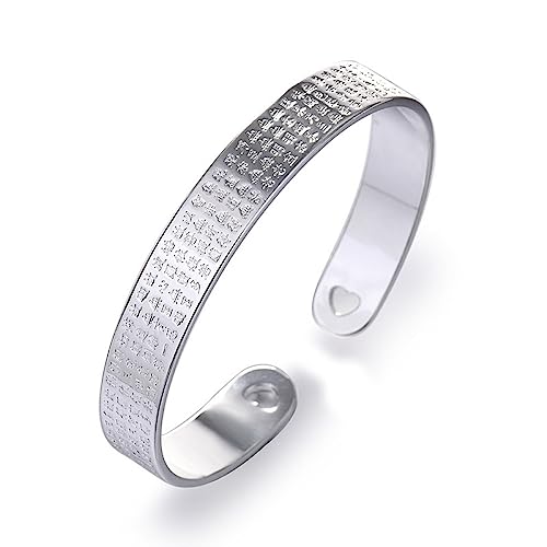 Bracelet S999 fleur de lotus et mantras tibétains pour la sérénité des femmes