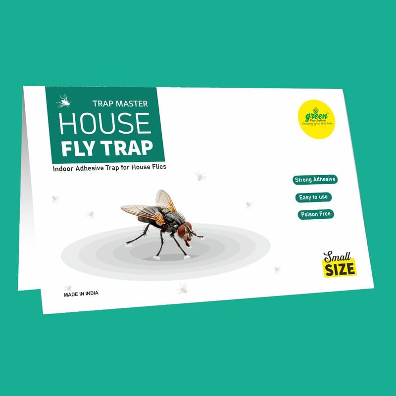 House Fly Trap, Glue Trap for Housefly, Poultry Flies, Sticky Paper Pack of 10 (B0DBDXF69Y) Amazon Price History, Amazon Price Tracker