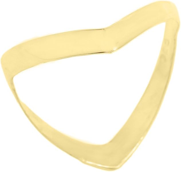 Solid 14k Yellow Gold Plain High Polish Band