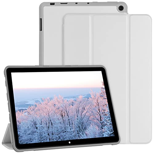Amazon Kindle Fire HD 10^ubg&Fire HD 10 PlusP[X(11A2021N)pP[X 10.1C` - PUU[O܂X^hJo[ yʃXVFX^hJo[ EFCN/X[v@\t