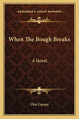 When The Bough Breaks
