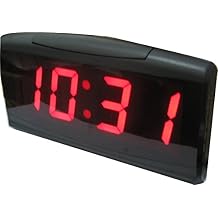 AZOOU Desk LED Alarm Clock Display Date Temperature and Time with Button Control