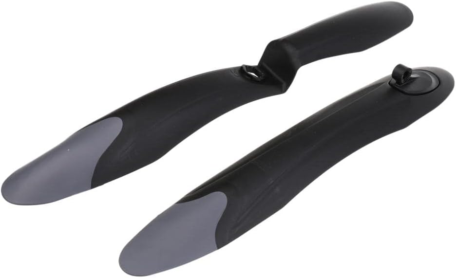 Dirt- Mountain Bike Mud Guard Set | Plastic | Easy Install & | Keep Bike Dryer and Cleaner | Front & Rear Fenders |All-Weather ion