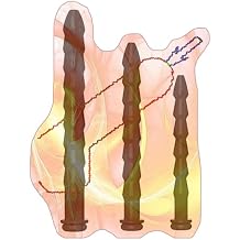 3pcs Hollow Practice Nail for Men, Small Practice Tube for Easy Urination and Training -USHB11 AL+XL+XXL