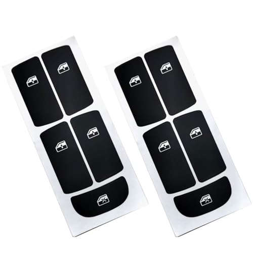 Kit boutons de lève-vitres Saab 9-3 pour restaurer les garnitures intérieures abîmées
