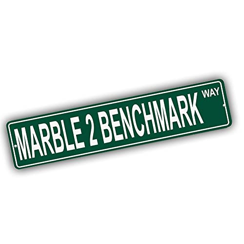Brotherhood Aluminum Street Sign for Marble 2 Benchmark - Nevada Wall Decor