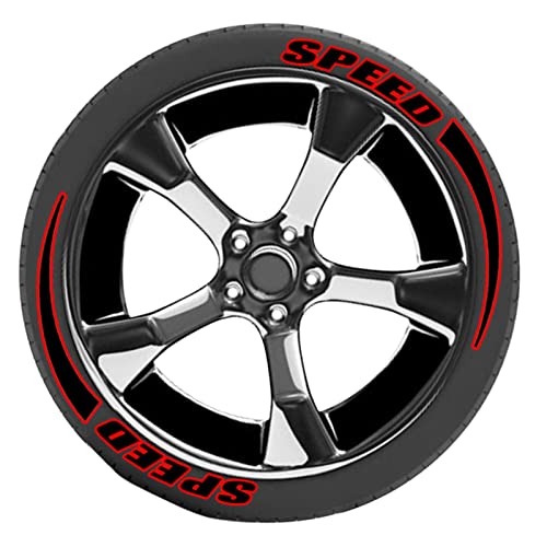 Autoband sticker,Auto wiel 3D belettering stickers - Gepersonaliseerde 3D-overdrukplaatjes voor bandenwiel, DIY… - Image 3