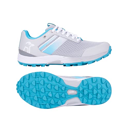 KOOKABURRA Herren Mirage Hockey Shoe 2022 Hockeyschuh, Miragegrau/Minze,...