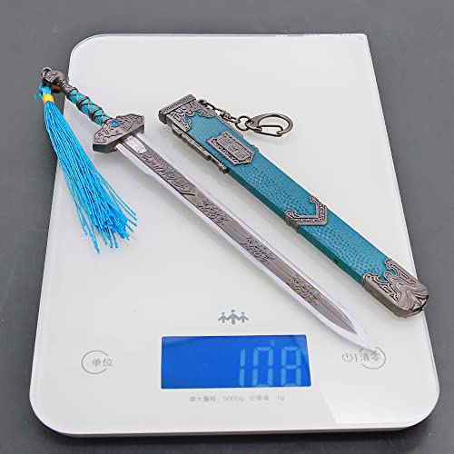 Naraka: Bladepoint Metal Longsword Fang Of Nabi Game Collection Action Figures Toys Sword Party Supplies Desk Decoration Backpack Pendant Gift (Fang Of Nabi) #TOP7