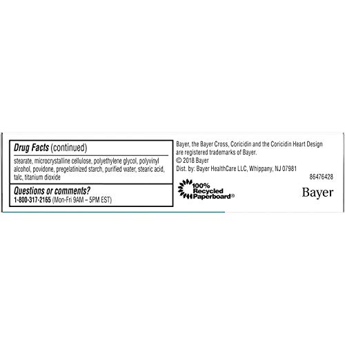 Coricidin HBP Cold and Flu, 10 Count - Thumbnail 2