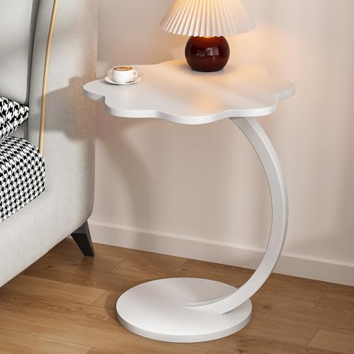 Mesa de centro moderna en forma de flor para desayunar en el sofá cómodamente 5