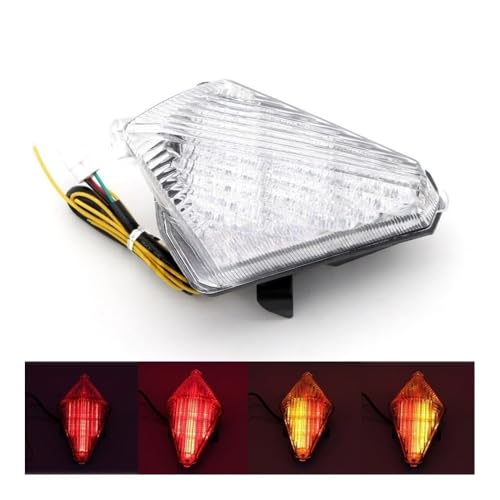 Feu arrière LED pour YZF-R1 2007-2008 avec clignotants intégrés