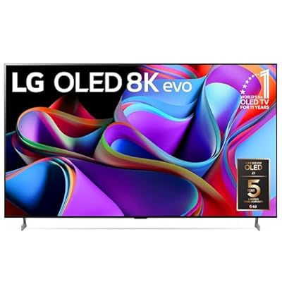 LG 77-Inch Class OLED Z3 Smart TV 8K Processor Flat Screen with Magic Remote AI-Powered with Alexa Built-in (OLED77Z3PUA, 2024)