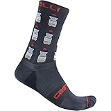 Primaloft y polipropileno CASTELLI Calcetines unisex Pazzo 18