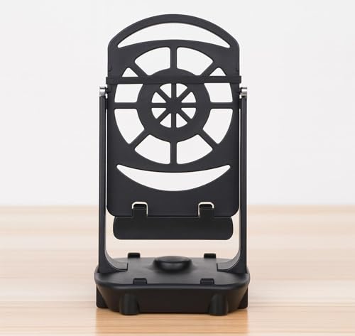 Image of PANCA Automatic Step Swing Device for Phones | Mobile Shaker Rocker for 2 Phones with Adjustable Holder | Desk Mount for Recording, Gaming & Step Counter Support (Black)