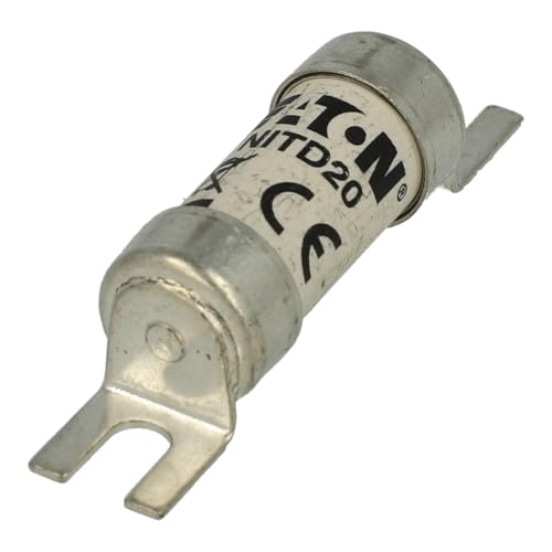 NITD20 | NITD20 | BUSSMANN FUSE, 20 A, BOLTED TAG, BRITISH STANDARD, BS88, 550VAC, 80KA, SIZE A1, HRC