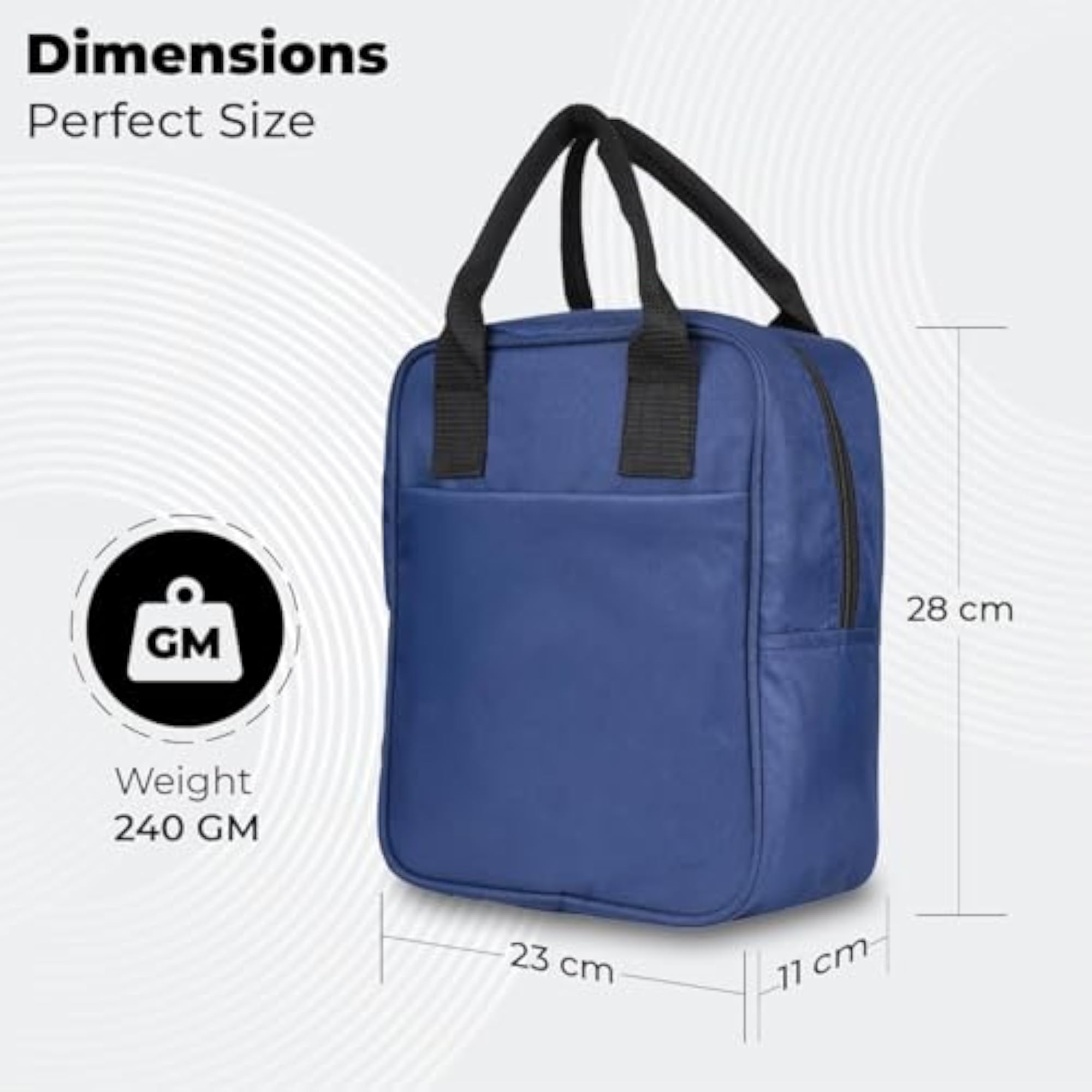 Travel Organizer Toiletry Bag for Men & Women, Blue