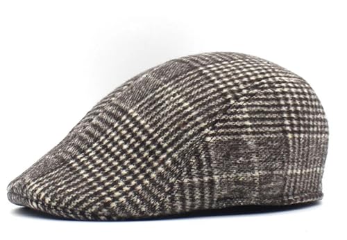 Zacharias Men's Winter Wooeln Beret Golf Cap i-08 (Free Size_Pack...