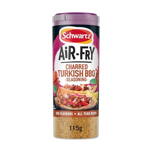 Schwartz Air Fryer Charred Turkish BBQ Seasoning Drum, 115g