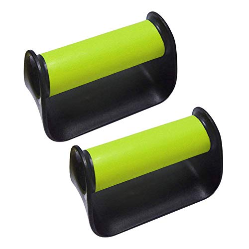 xiegons0 Push Up Stand 2pcs per st Spalline Body Building Fitness Accessorio con Base Muscoli Allenamento Anti Minipala Non Tossico Braccio Eserzio Attrezzo Pp Uomo Donna Palestra Casa (Verde)