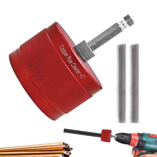 Brosse de nettoyage pour tubes en cuivre - Kit robuste 12mm 19mm 25mm