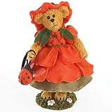 Boyds Bears Resin Penelope Bearybloom August Poppy Flower Of The Month
